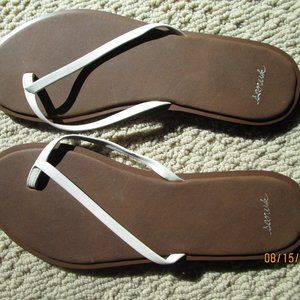 Sanuk Sandals White Women's Size 9